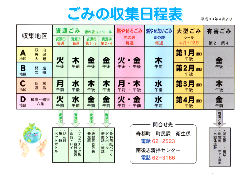 寿都町 くらしの案内 ごみ 環境 衛生